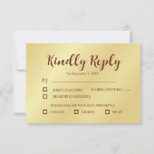 Carte RSPV Mariage de Pêche Rustique et Fleurs d'O (Dos)