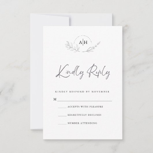 Carte RSVP (Devant)