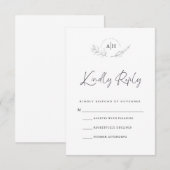 Carte RSVP (Devant / Derrière)