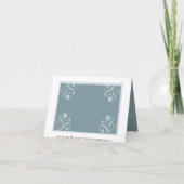 Carte RSVP (Dos)