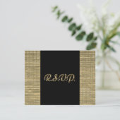 Carte RSVP 50 Anniversaire (Debout devant)