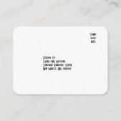 Carte RSVP à thème (Dos)