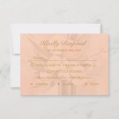 Carte RSVP Abstraite moderne (Devant)