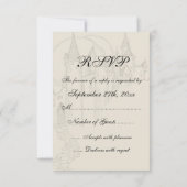 Carte RSVP Amour Inconditionnel (Dos)