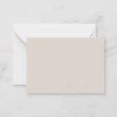 Carte RSVP Arc Arc Arc En Arc En Arc En Arc En Arc (Dos)