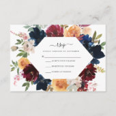 Carte RSVP automne (Devant)