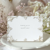 Carte RSVP baroque pour Mariage