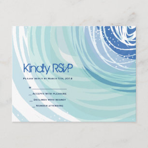 Carte RSVP Bat mitzvah de la barre de SKI