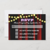Carte RSVP Bat mitzvah Lilac (Devant)