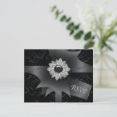 Carte RSVP Black Blue Swil RSVP (Debout devant)
