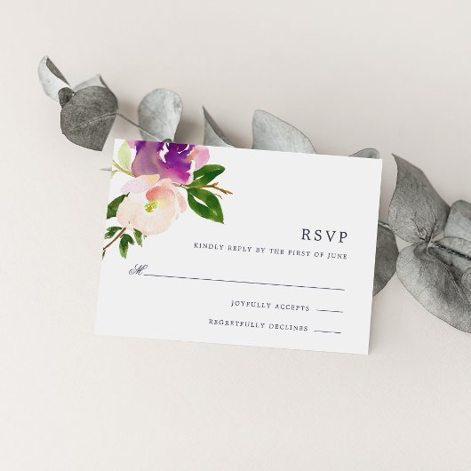 Carte RSVP Bloom Vibrant