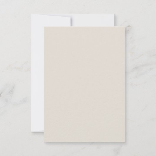 Carte RSVP Boho Western Ranch Wedding (Dos)