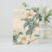 Carte RSVP Botanique Moderne (Debout devant)