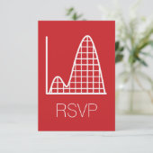 Carte RSVP Ça S'Additionne en Cerise (Debout devant)
