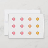 Carte RSVP Candy (Dos)