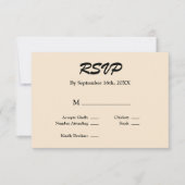 Carte RSVP Champagne (Devant)