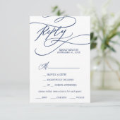 Carte RSVP Choix de la carte RSVP (Debout devant)