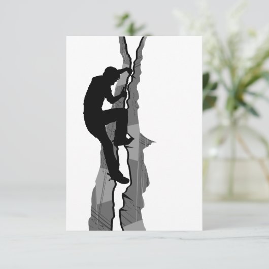 Carte RSVP Climber Bouldering (Debout devant)