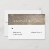 Carte RSVP Coeur Vin Cork (Dos)