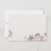 Carte RSVP couleur aquarelle (Dos)
