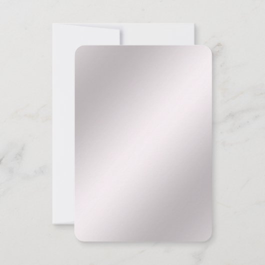 Carte RSVP couleur rose (Dos)