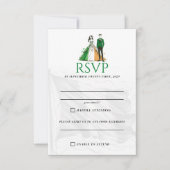 Carte RSVP Couple Irlande (Devant)