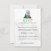 Carte RSVP Couple Italie (Devant)