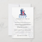 Carte RSVP Couple UK (Devant)