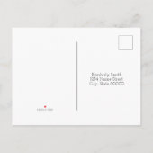 Carte RSVP de collection de Mariages d'initialisat (Dos)