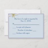 Carte RSVP de diplôme (Dos)