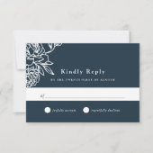 Carte RSVP de jardin secret (Devant)