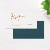 Carte RSVP de mariage (Bureau)