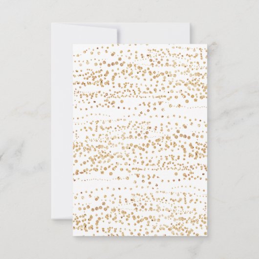 Carte RSVP de mariage Citrouille d'automne (Dos)