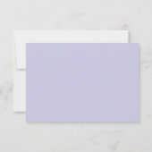 Carte RSVP de mariage décontractée écriture manusc (Dos)