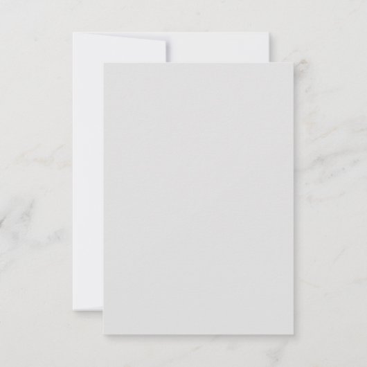 Carte RSVP de mariage minimal moderne (Dos)