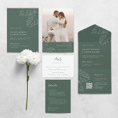 Carte RSVP de mariage Pensacola