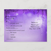 Carte RSVP de mariage pour Imaginaire forestier vi (Dos)