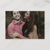 Carte RSVP de mariage pour le budget de code QR si (Dos)