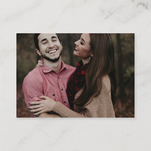 Carte RSVP de mariage pour le budget de code QR si (Dos)