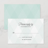 Carte RSVP de mariage raid (Devant / Derrière)