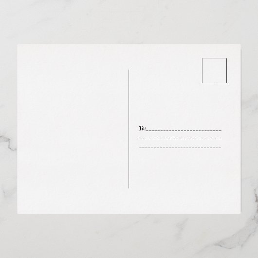 Carte RSVP de remplissage (Verso)