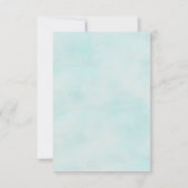 Carte RSVP de siège DIY Ruban et dentelle d'étoile (Dos)