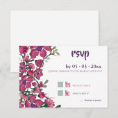 Carte RSVP Dogwood (Devant / Derrière)