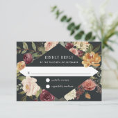 Carte RSVP du jardin de la lune (Debout devant)