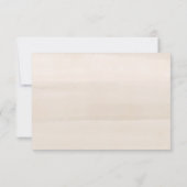 Carte RSVP du jardin de la lune (Dos)