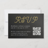 Carte RSVP Elegante Boda de Rosas QR Code (Devant)