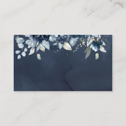 Carte RSVP en cascade du Mariage Rose en ligne (Dos)