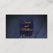 Carte RSVP en ligne du Mariage de la marine de Bou (Dos)