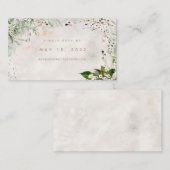Carte RSVP en ligne Whischer & Blush Mariage (Devant / Derrière)