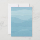 Carte RSVP Faire-part de mariage de rappel (Dos)